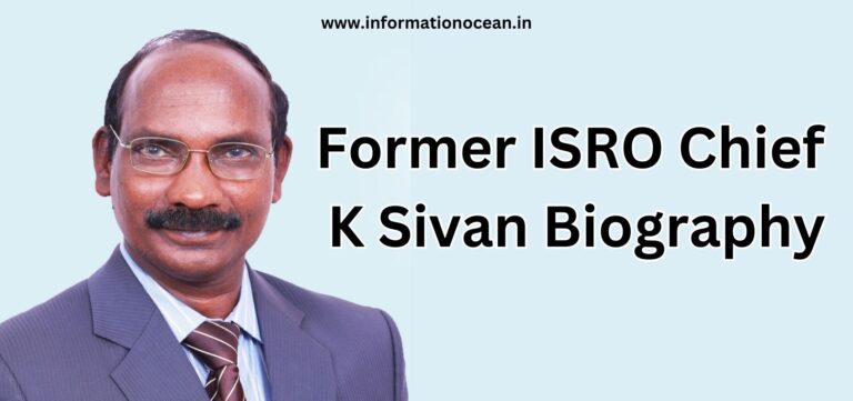 ISRO Chief K Sivan Biography